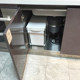 Push-pull pull drawer type hidden storage cabinet
