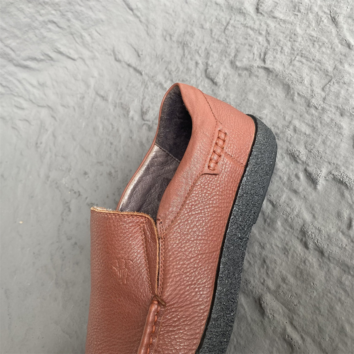 美洲象正品男鞋休闲软底软面真皮头层牛皮豆豆鞋38/40/41码透气鞋,淘宝优惠券,粉丝福利购,淘宝优惠卷