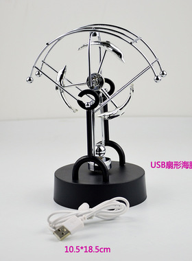 usb电动手机创意装饰品摇摆器