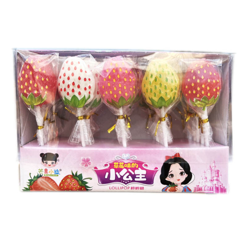芒果小迪系列多个款式造型水果口味棒棒糖高颜值儿童喜爱的糖果 - 图1