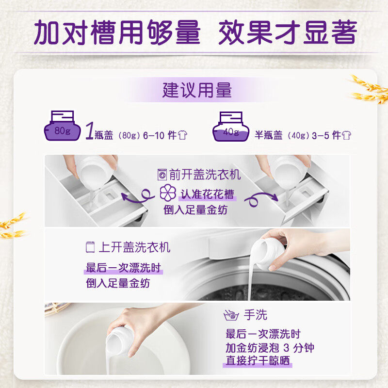 金纺柔顺剂宝宝儿童衣物护理剂纯净温和柔软抗静电内衣物适用正品,淘宝优惠券,粉丝福利购,淘宝优惠卷