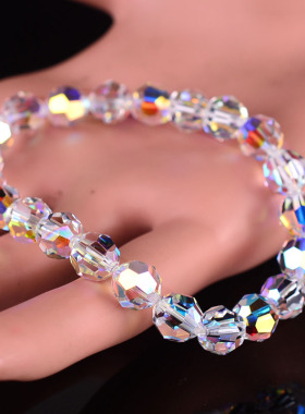8MM闪亮奥地利水晶手链女