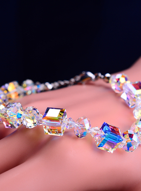 极闪手链奥地利水晶简约女