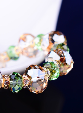 大气闪亮奥地利水晶手链女