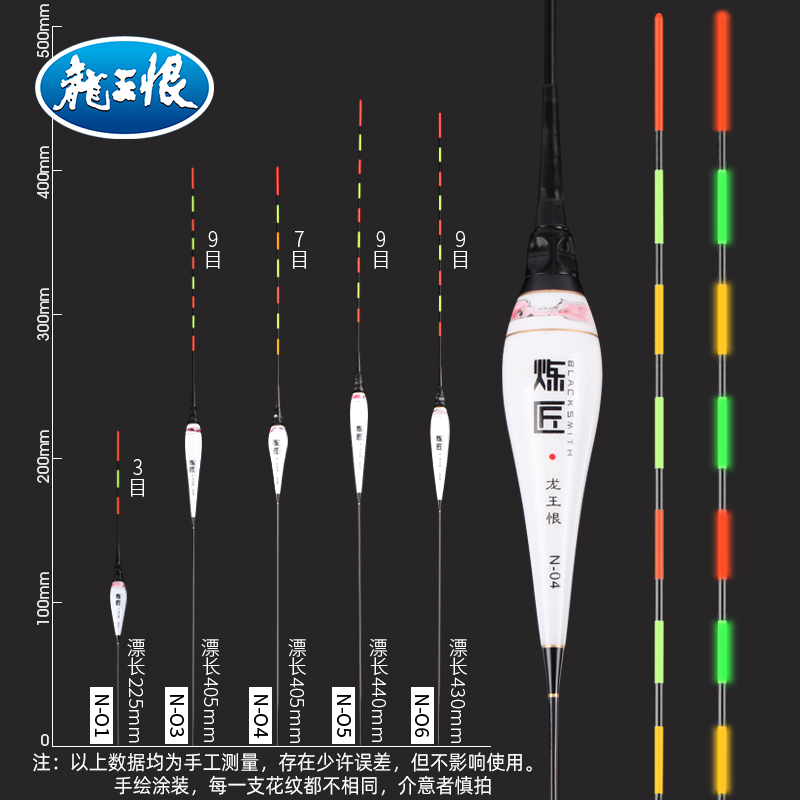 龙王恨炼匠夜钓漂纳米电子夜光浮漂野钓鱼漂高灵敏日夜两用电子漂 - 图2