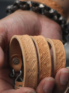 跋折罗原创游牧风野性图腾手环