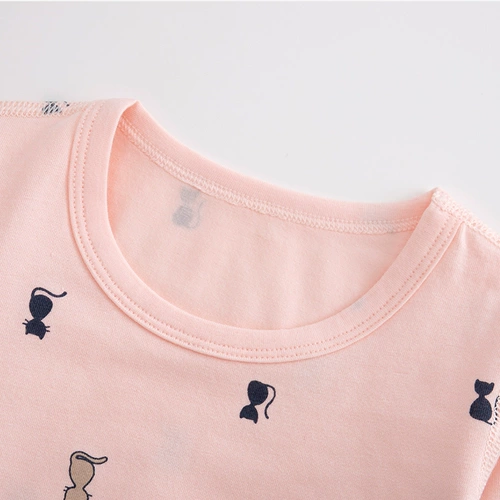 Детское хлопковое термобелье, удерживающее тепло нижнее белье, детский комплект, демисезонная пижама для мальчиков