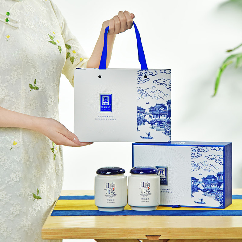 【2023新茶预售】贡牌明前精品礼盒装 贡牌茶叶西湖龙井