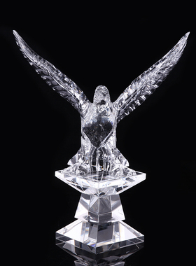 水晶摆件方形玻璃工艺品定制定做
