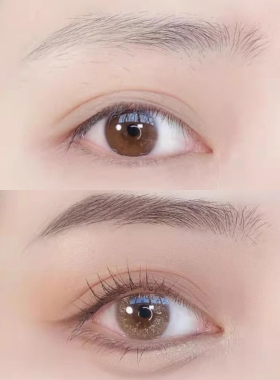 橘朵砍刀眉笔不晕染三角眉笔持久
