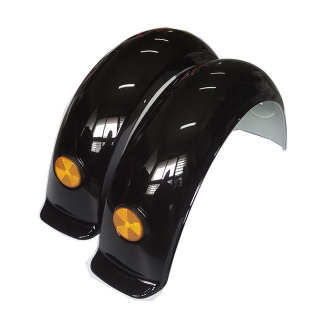 Leisure electric three-way vehicle rear wheel fender rear fender