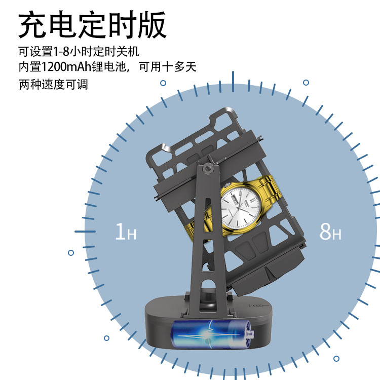 摇表器机械表自摆器家用自动上弦器手表摇摆器上链转表器上发条 - 图2