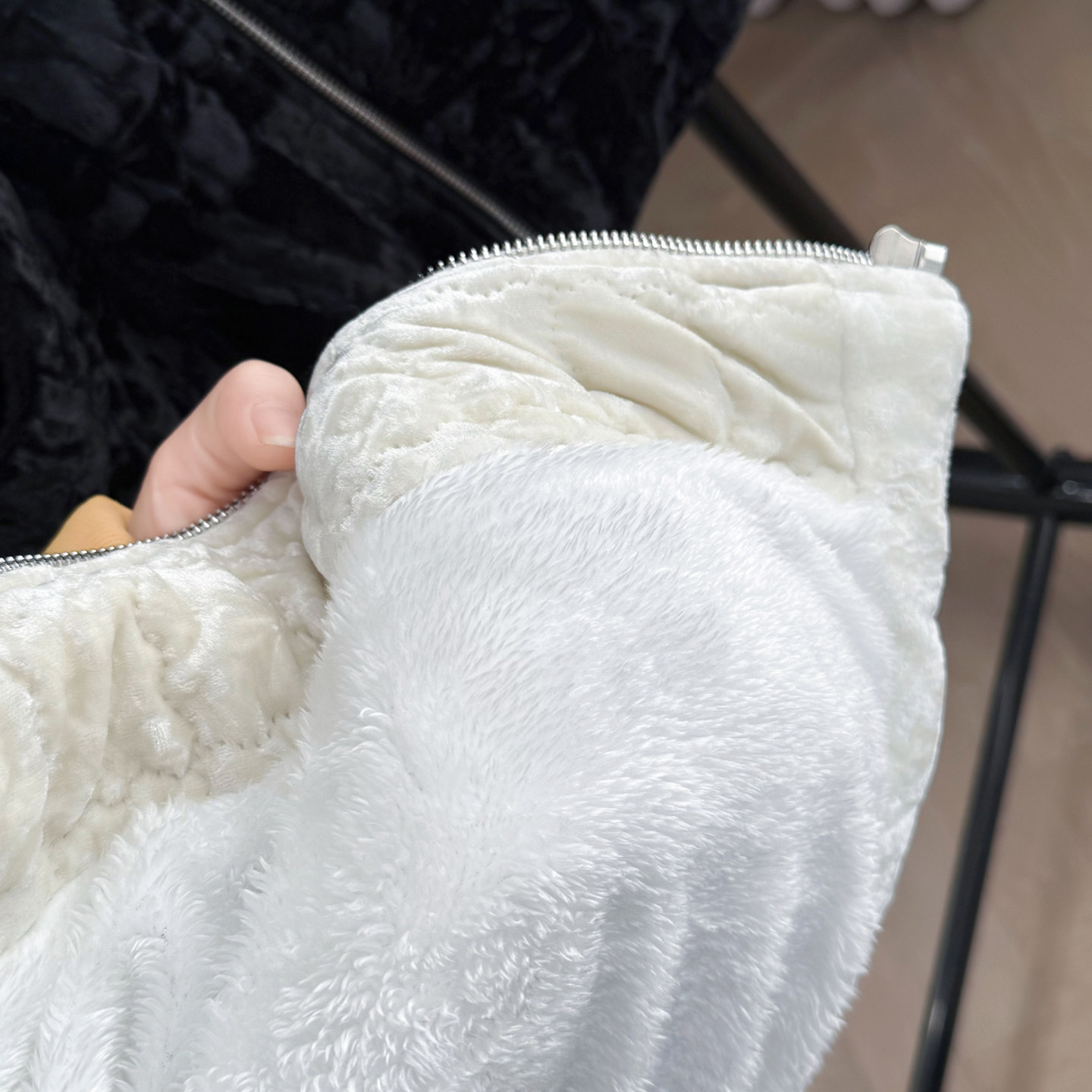 大码加厚棉衣女2025冬季新款胖m200斤时尚金丝绒拼色加绒棉服外套,淘宝优惠券,粉丝福利购,淘宝优惠卷