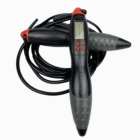 Electronic counting of rope skipping weight loss exercise for adults and children