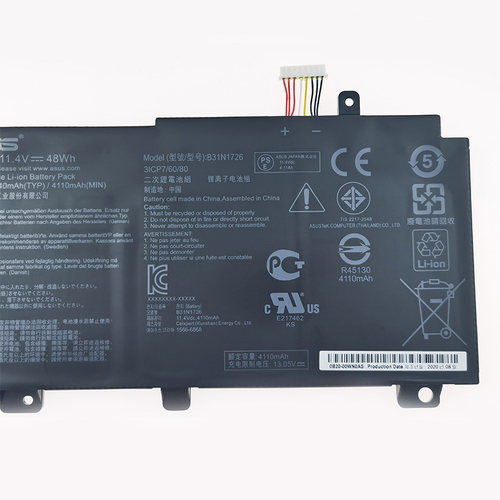 原装华硕FX80G飞行堡垒FX86F/G FX95G FX505G FX504G电池B31N1726 - 图2