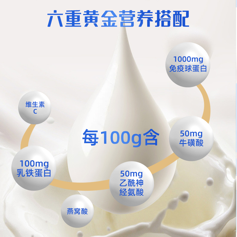 澳洲CaringHearts关爱之心乳铁蛋白调制乳粉免疫球蛋白2g*30袋/罐 - 图1