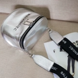 Серебряная модная поясная сумка, ремешок для сумки, сумка через плечо, 2020, из натуральной кожи