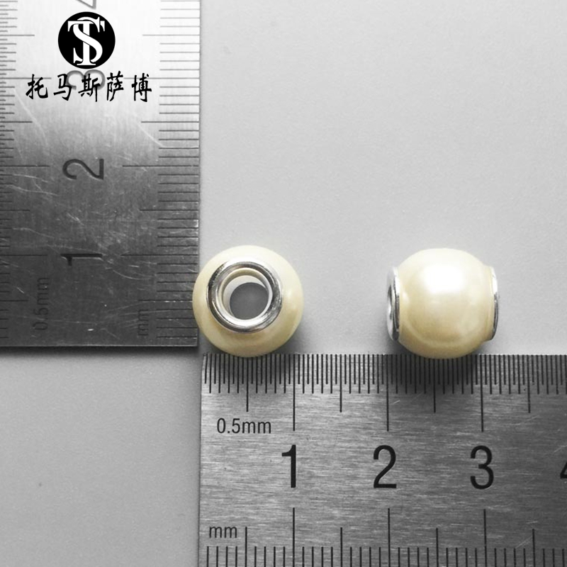 DIY饰品配件魅力珍珠5mm孔浪漫学生简约礼物女散珠手链串珠托马斯