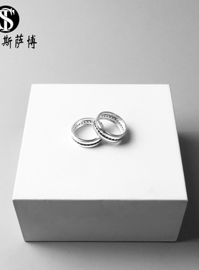 托马斯萨博黑色复古欧美风首饰品