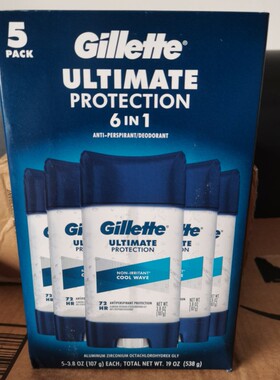 吉列Gillette止汗膏香体膏