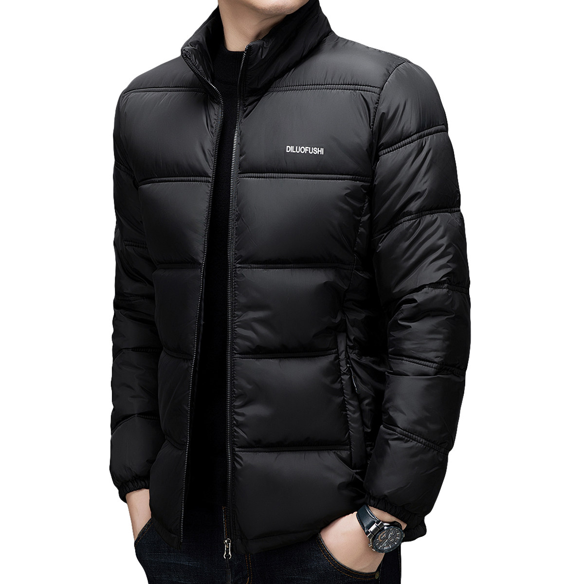 啄木鸟羽绒棉服男士冬季新款加厚棉服立领棉袄外套冬装保暖棉衣男,淘宝优惠券,粉丝福利购,淘宝优惠卷