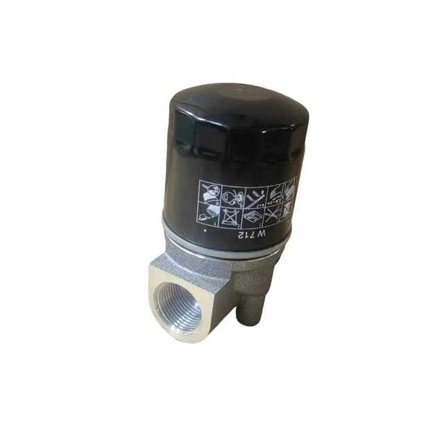 Elvis oil filter base connector air compressor oil filter