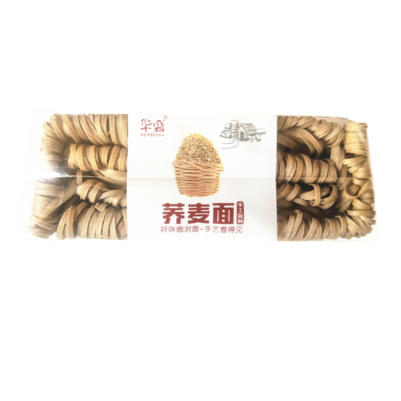 华盛小麦荞麦面400克杂粮面面条粗粮面条挂面手盘面河北特产邢台 - 图1