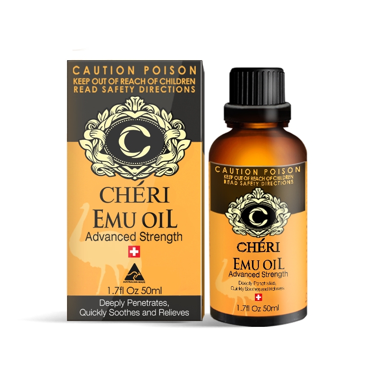 澳洲进口Cheri鸸鹋油高成分含量31%活按摩络官方鸵鸟油清爽舒缓