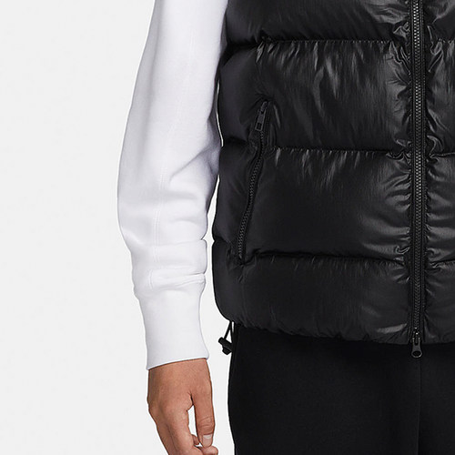 Nike/耐克正品冬季新款男子保暖连帽运动棉马甲FD6428 - 图2