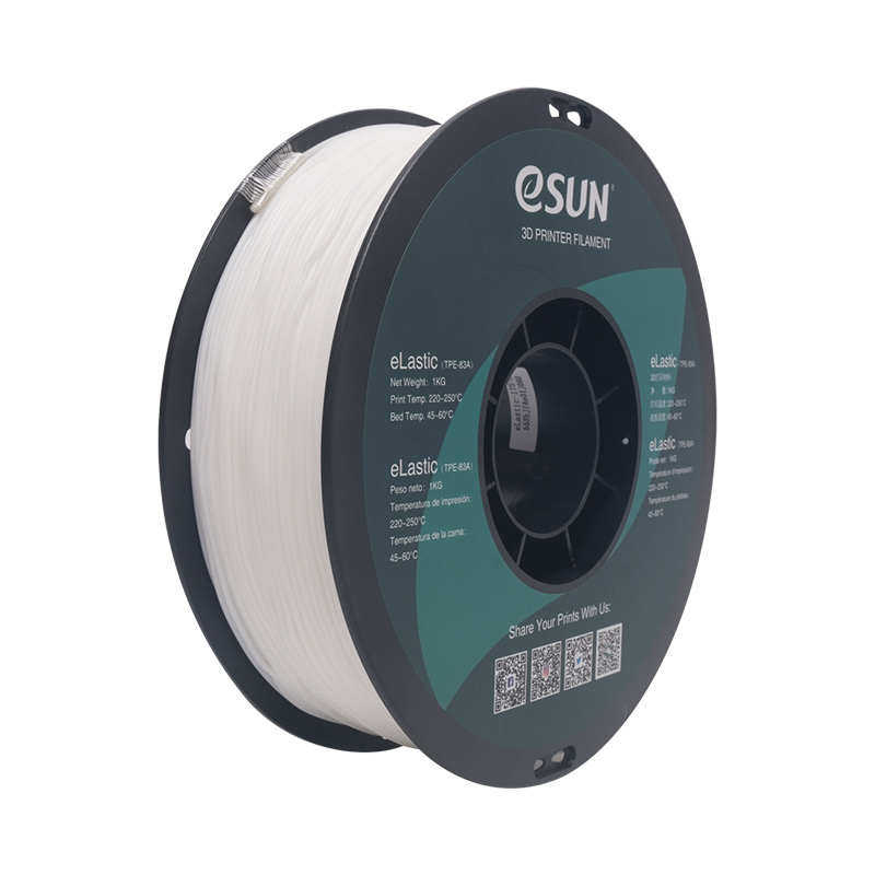 易生eSUN柔性TPE TPU83A TPU87A 3D打印耗材软性弹性材料eLasti新