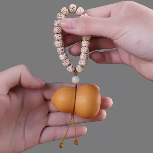 Натуральная подвеска, кольцо из грецкого ореха, четки бодхи