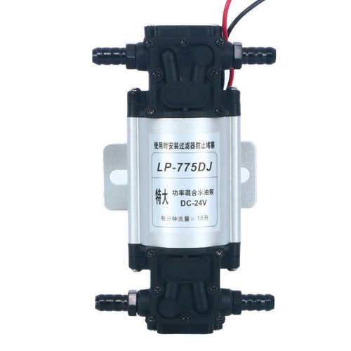 汽车货车淋水器配件电动增压抽水泵12V24V刹车滴水自吸泵改装开关 - 图2