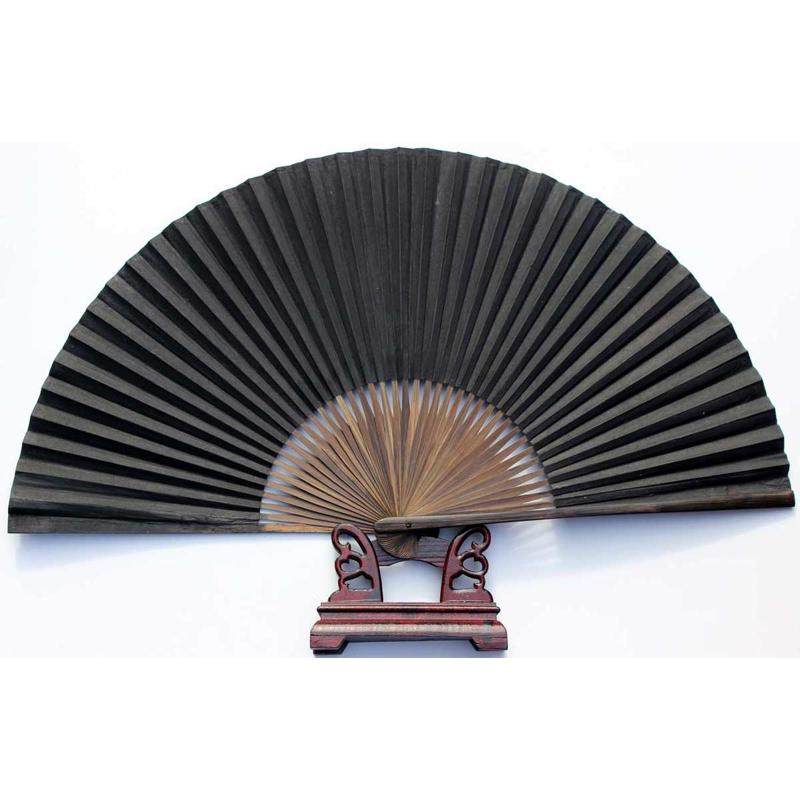 仙宝传统绍兴黑纸扇子毛全本黑纸扇子 手工工艺折扇,淘宝优惠券,粉丝福利购,淘宝优惠卷