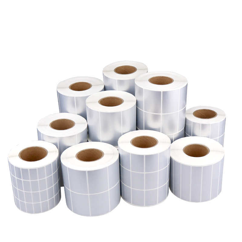 哑银标签纸防水PET亚银不干胶消银龙PVC打印纸 90*70*40*50*60,淘宝优惠券,粉丝福利购,淘宝优惠卷