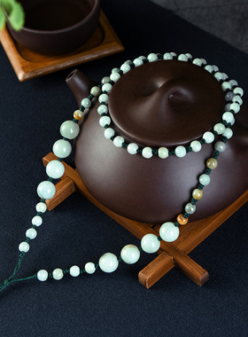 天然男女款项链绳手工玉佩吊坠