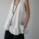 DVZ summer 100% ramie slimming vest