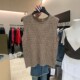 ພາກຮຽນ spring ແລະ summer ຝຣັ່ງ hollow crochet vest ສໍາລັບແມ່ຍິງ slimming
