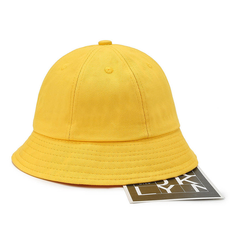 定制儿童小黄帽子印字小学生春游遮阳防晒帽幼儿园渔夫帽定制logo