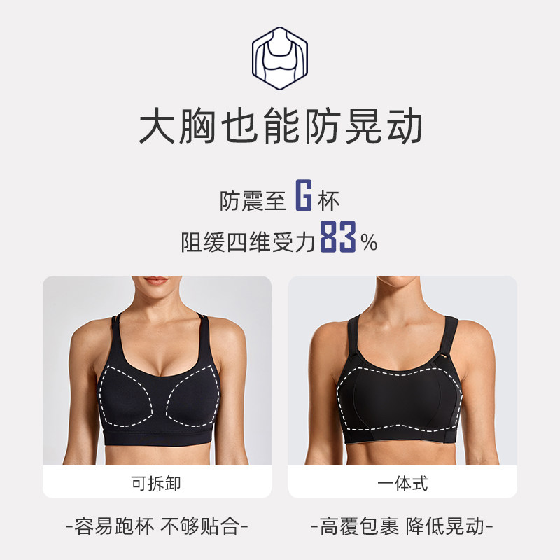 运动大胸高强度防震防下垂大码文胸 LAISLA文胸