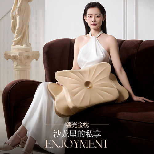 【贵妇枕】零点记忆蝴蝶侧睡枕慢回弹超柔软支撑零压力记忆棉枕头 - 图1