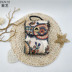 Túi Đôn Hoàng Túi Messenger Ví da PU túi điện thoại mẫu tảo Mogao Grottoes lưu niệm - Ví tiền đồ da handmade Ví tiền