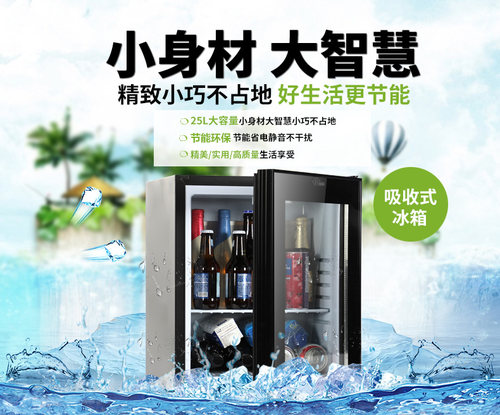 麦迪尔（Reinn）静音小冰箱家用节能宿舍用酒店用小冰箱冷藏箱25L - 图3