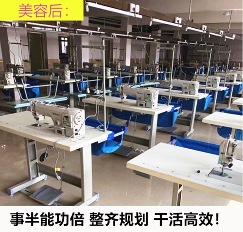 工业缝纫机配件布衣斗带灯架衣车兜1米2折叠式收缩衣车布兜 包邮 - 图3