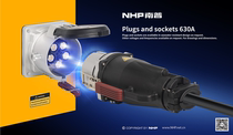 NHP Southp Aircraft Maintenance Aviation High Power Plug Socket 630A Shore Electric Industrial Plug Three Phase Electric