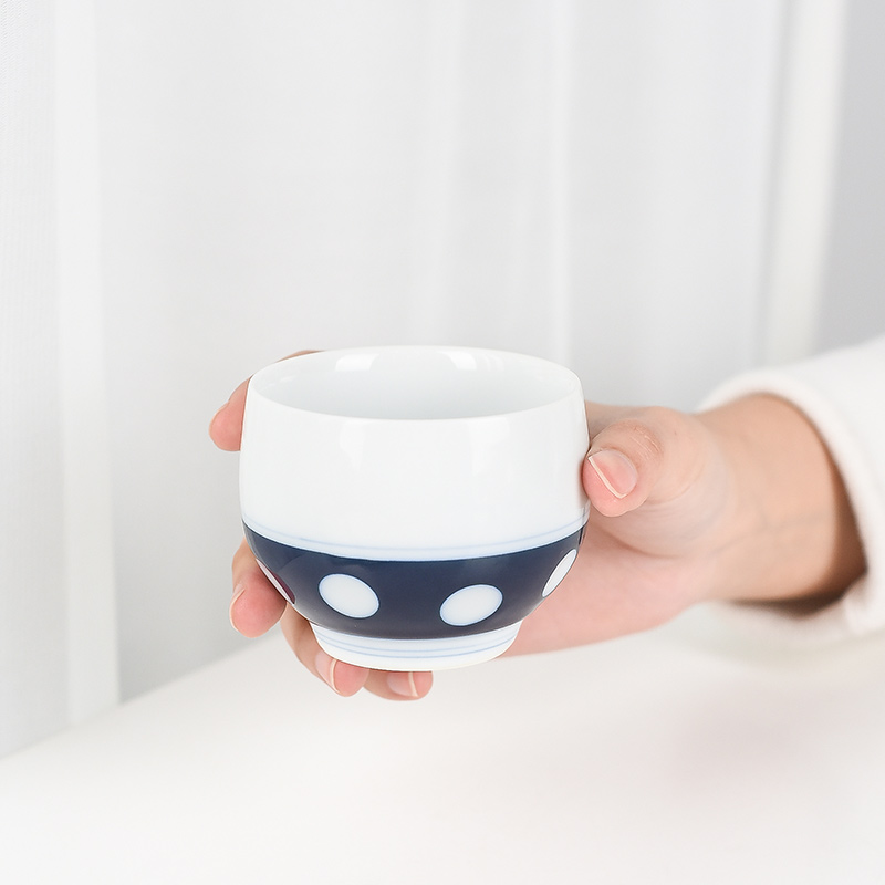 日本进口优雅精致功夫茶壶茶杯日式和风简约家用陶瓷茶具礼盒套装 - 图1