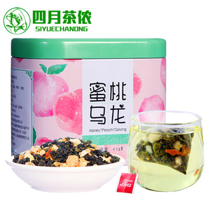 【买2送勺】四月茶侬蜜桃乌龙茶