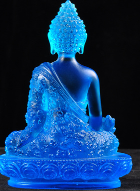 如来寺庙居家供奉底座摆件药师佛