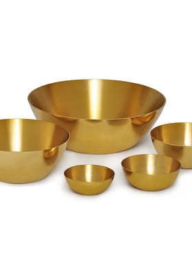 加厚福禄新房寺庙家用风水铜碗