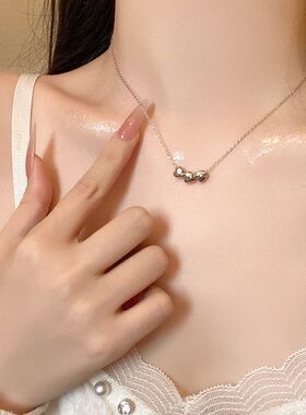 风配饰批发钢高级感女百搭链转运