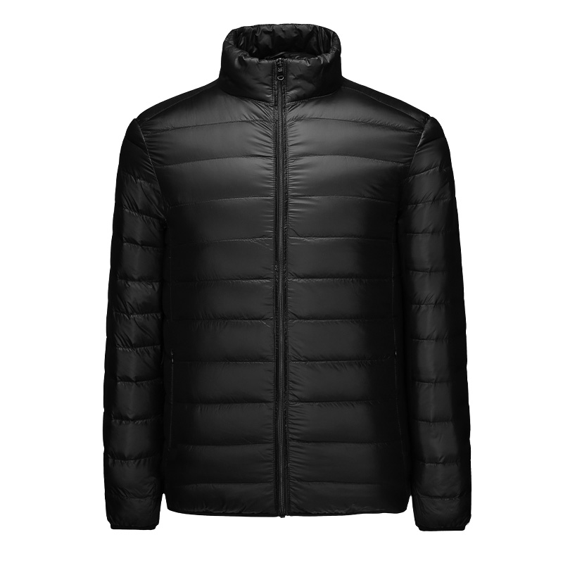 男士轻薄超轻2022秋冬短款白鸭绒 南极人罗风羽绒服